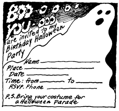 Halloween Party Invitation