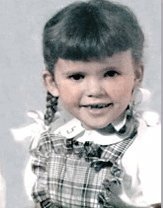 Susan as a child