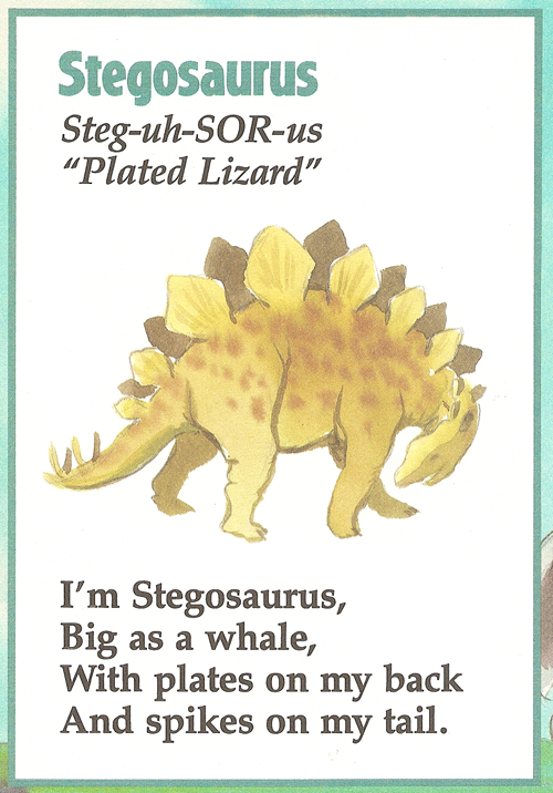 stegosaurus